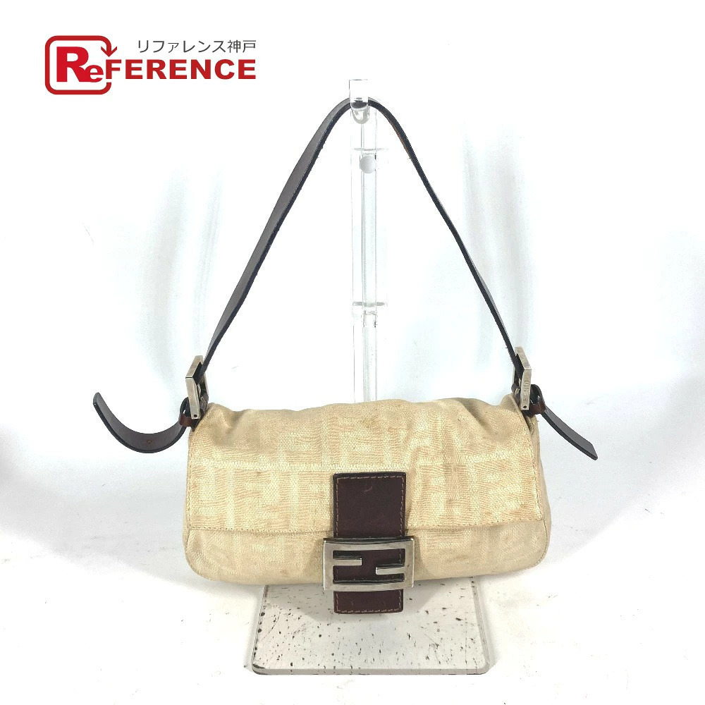 Fendi Mamma Bucket Zucca Handbag Accessory Pouch Clutch Bag Shoulder Leather